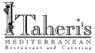 Taheri's Mediterranean logo Taheri's Mediterranean Enjoy one complimentary dinner entree when a second dinner entree of equal or greater value is purchased or when dining alone, one dinner entree at 50% off the regular price maximum discount $6