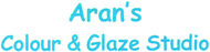 Aran's Colour & Glaze Studio logo Aran's Colour & Glaze Studio Enjoy 20% off the regular price of any PURCHASE (sale items excluded)