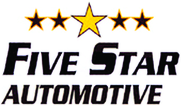 Five Star Automotive logo Five Star Automotive 20% OFF any the regular price of any Automotive Service